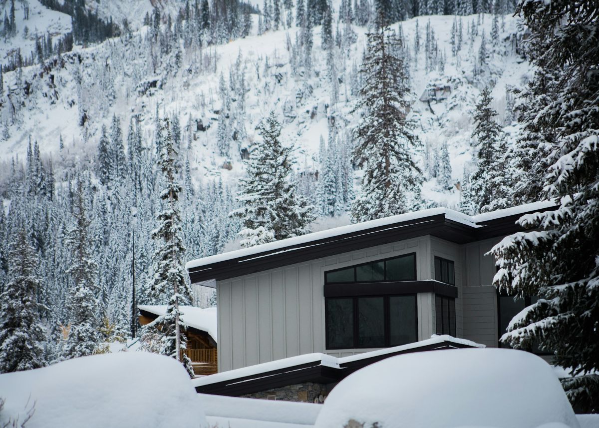 Schneehaus — 146 m² für den Bergwald