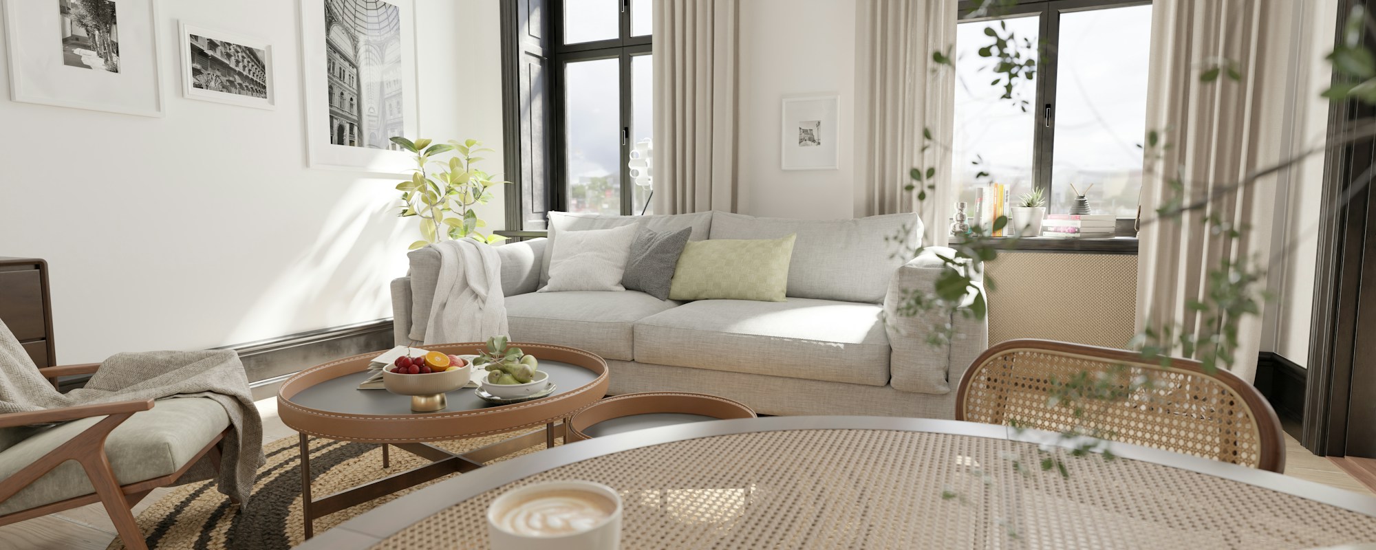 Gartenwohnung Cube — 36 m² mit Pergola · Bild 2