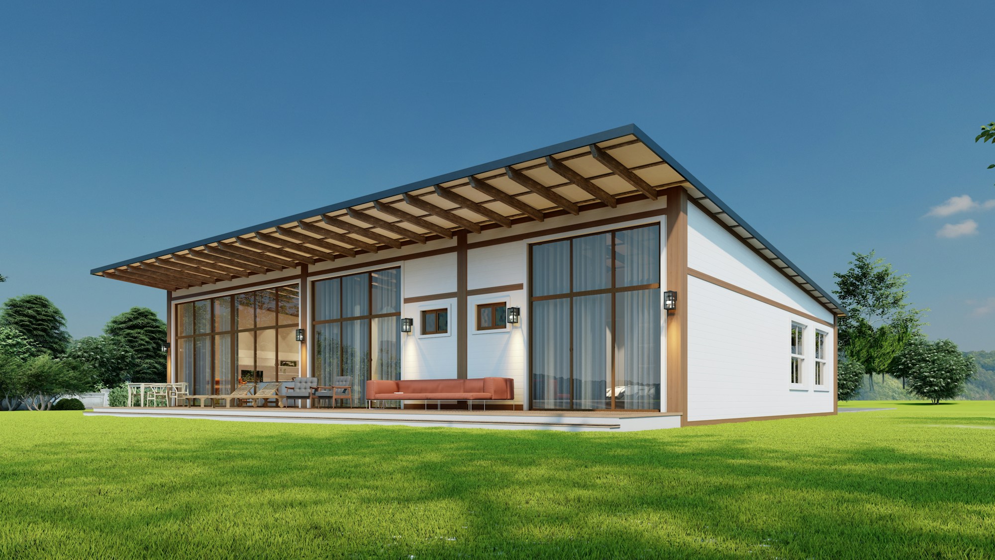 Casa modulare Lumen — 118 m² in quattro moduli · Bild 1