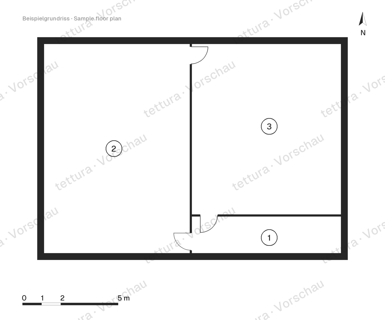 Villa dei Pini — 310 m² sous les pins · Plan d'étage · Sous-sol