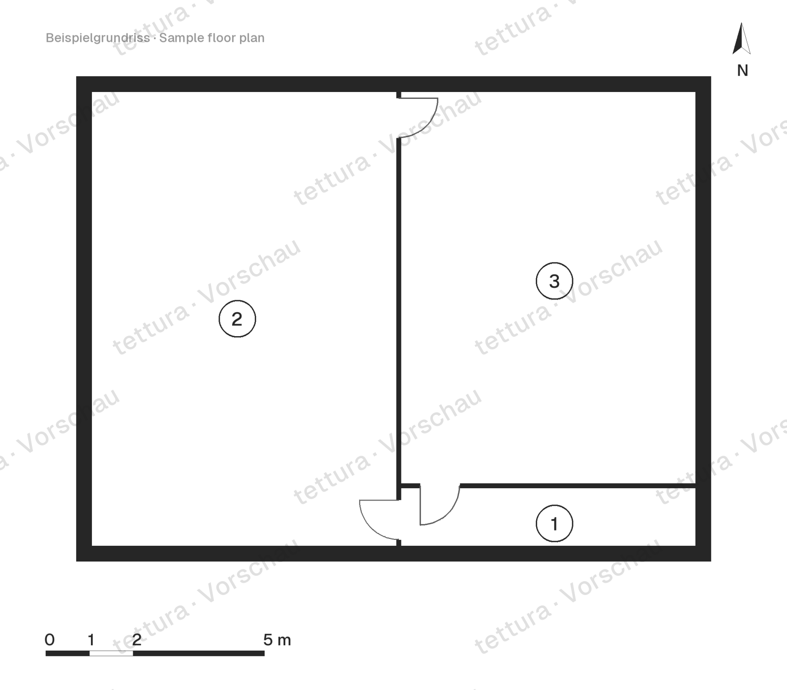 Villa Terrazza — 264 m² with infinity pool · Floor plan · Basement
